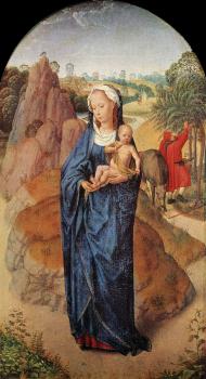Hans Memling : Virgin and Child in a Landscape